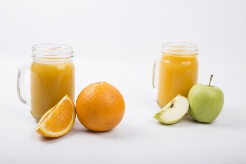 Orange Juice And Apple Juice