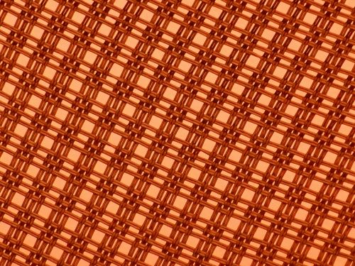 Orange Wire Pattern Background