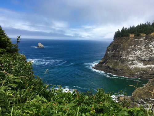 oregon ocean cliff