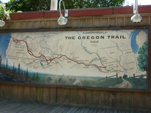 oregon trail map