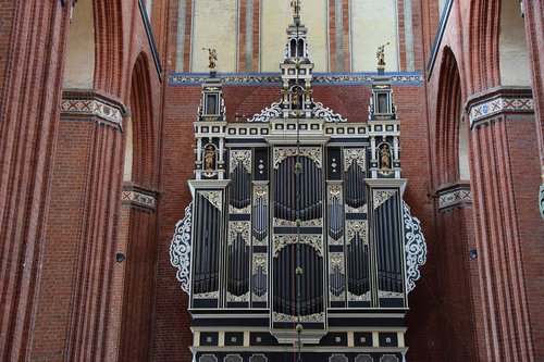 organ  nikolai church  wismar