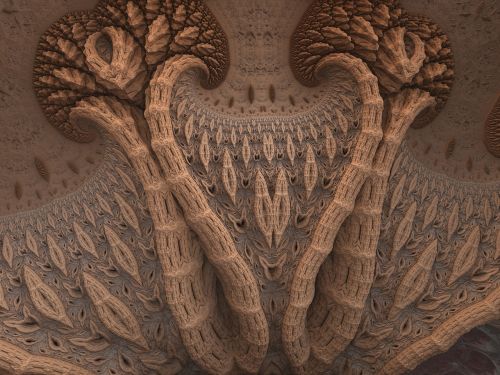organic render fractal