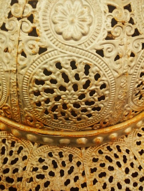 oriental lantern metalwork