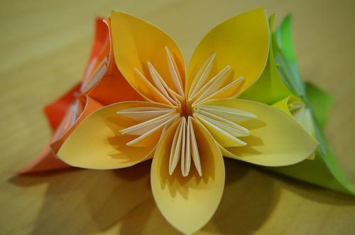 origami flower paper folding