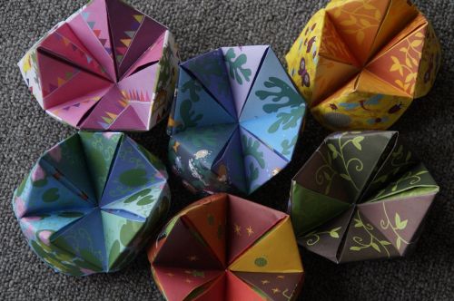 origami heaven and hell folded