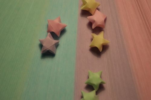 origami stars paperstrips