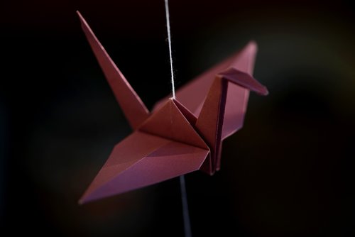 origami  crane  luck