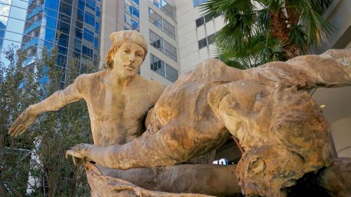 orlando downtown statue