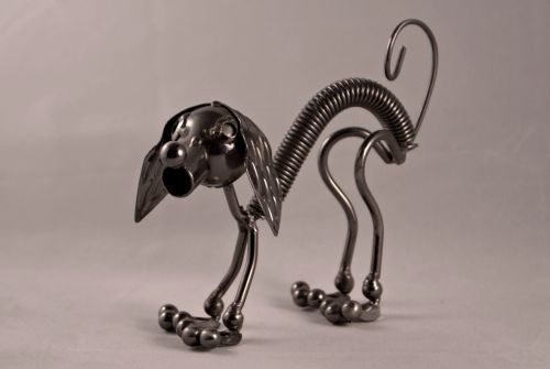 ornament dog metal