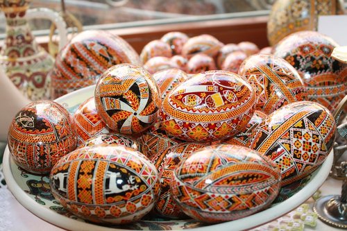 ornament  easter eggs  pysanka