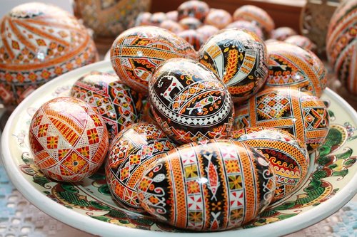 ornament  easter eggs  painted eggs