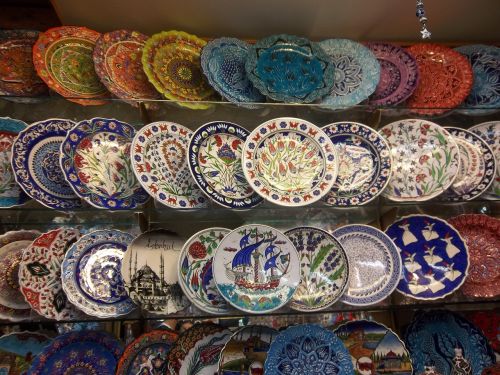 ornamental plates gifts istanbul