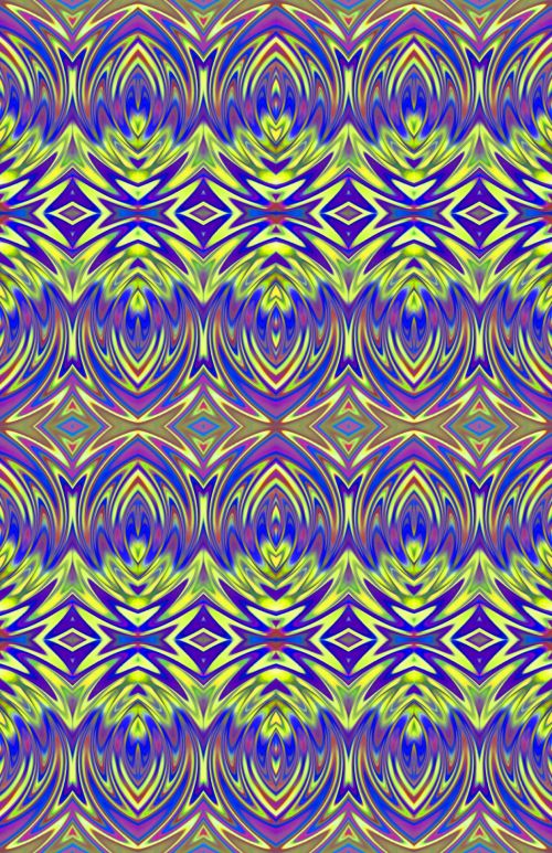 Ornamental Purple Pattern