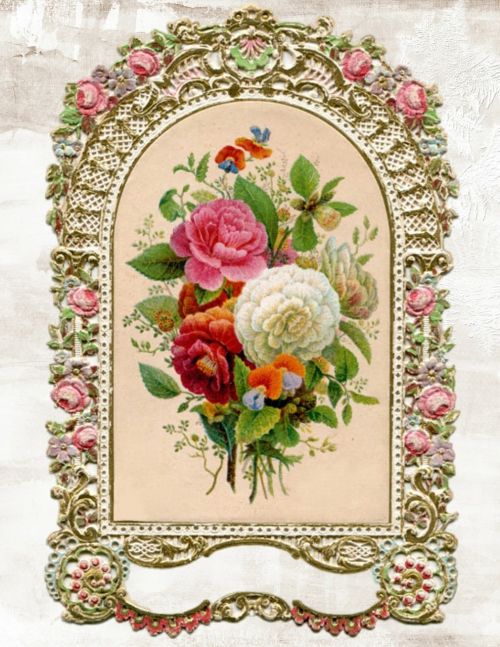 ornate vintage frame