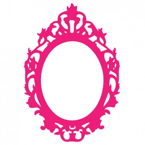 Ornate Pink Frame Clipart