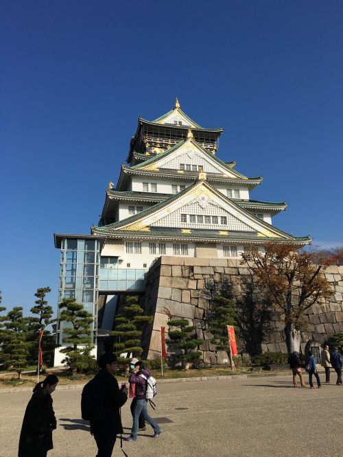 osaka castle castle japan