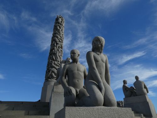 oslo vigeland park statue