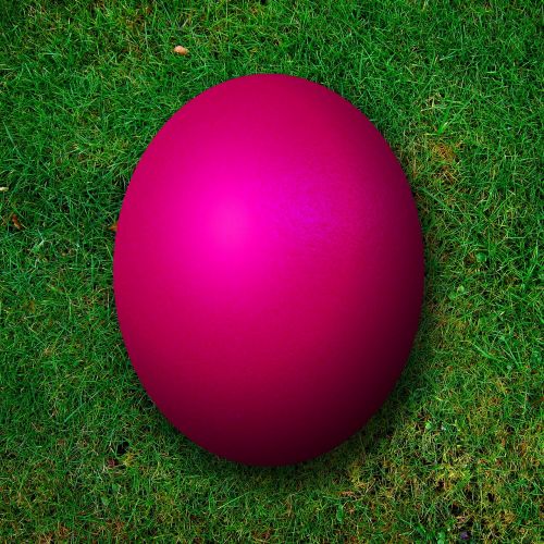 osterrn egg purple