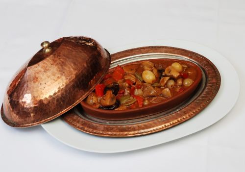ottoman food copper cap