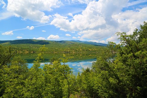 outdoor  landscape  lake