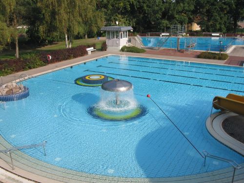 outdoor pool swim leisure