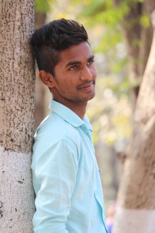 outdoors portrait man