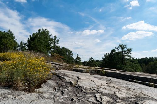 outdoors stone mountain park nature