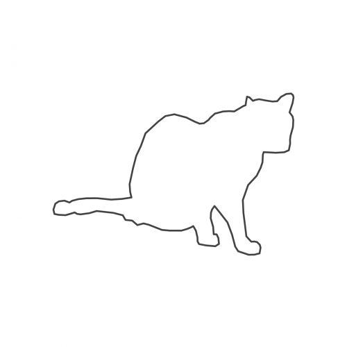 Outline Cat