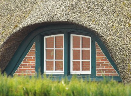 outlook window old house