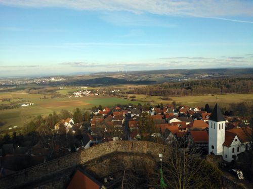 outlook veste otzberg landscape