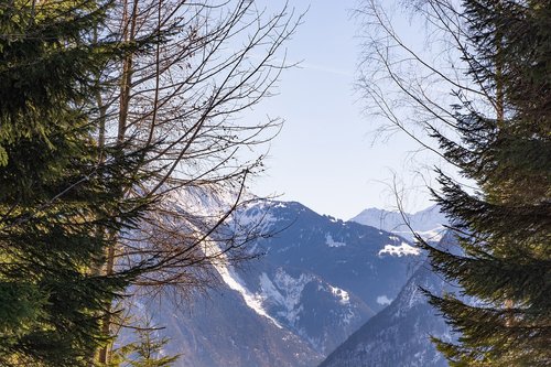 outlook  winter  mountains