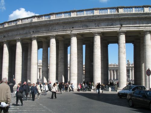 Outside Of St. Peter&#039;s Square