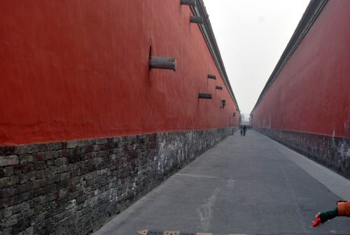 Outside Wall Forbidden City