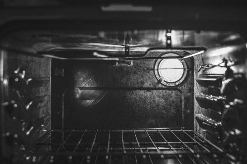 oven baking kitchen