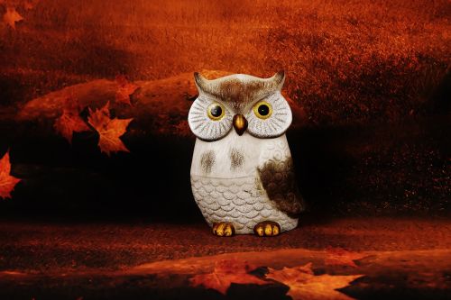 owl forest figure