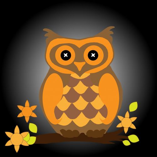 owl bird halloween