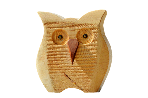 owl wood owl deco