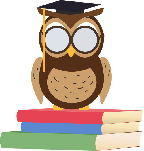 owl clip art books