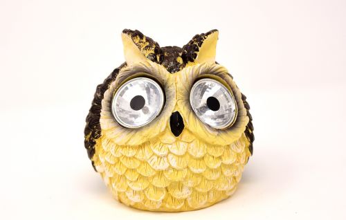 owl solar lamp cute