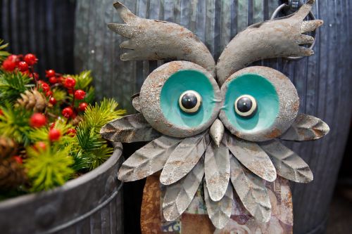 Owl Christmas Decoration
