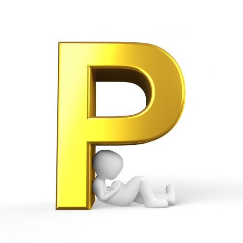 p letter alphabet