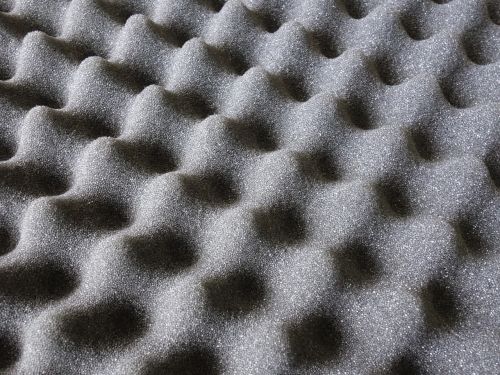 packaging material foam grey