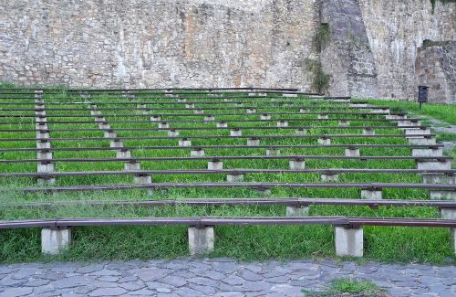 pad bleachers audience