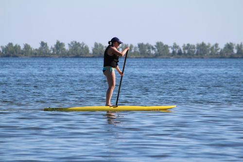 paddle board water summer