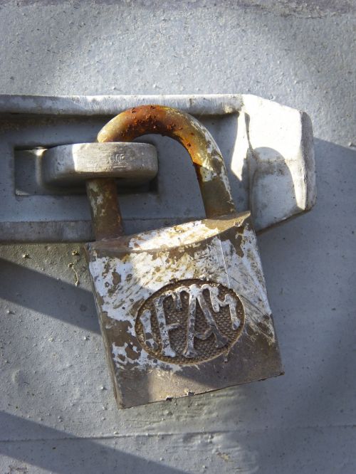 padlock closed forbidden