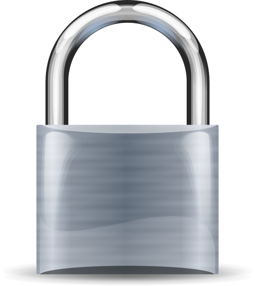 padlock silver lock