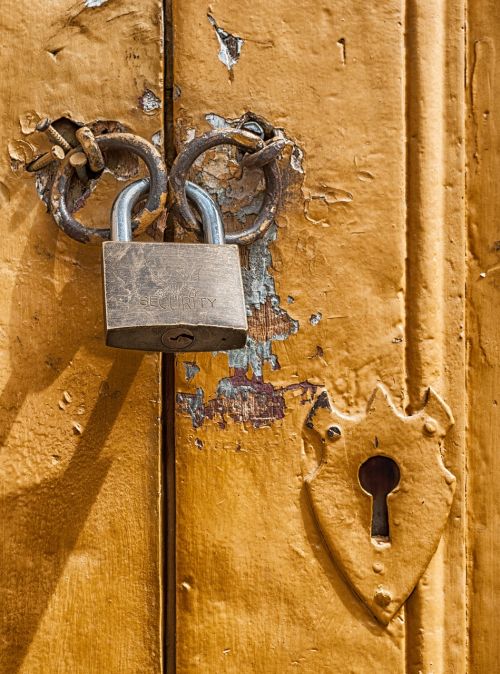 padlock door lock