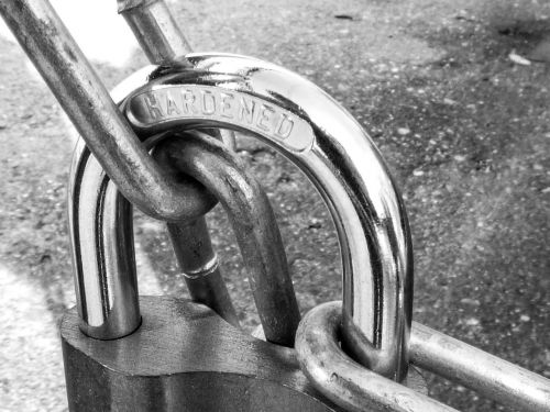 padlock lock metal
