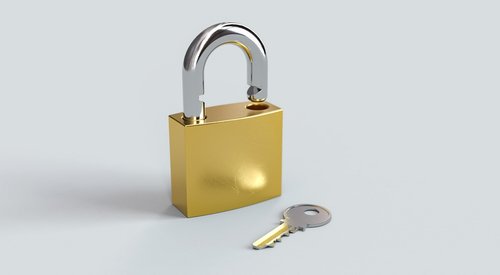 padlock  key  lock