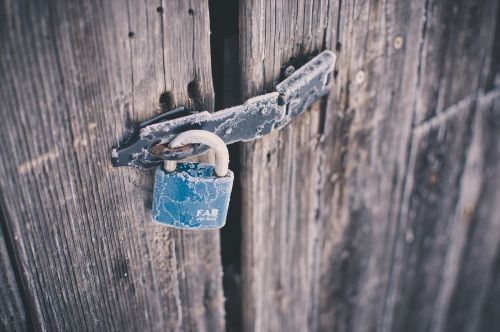 padlock shed locked